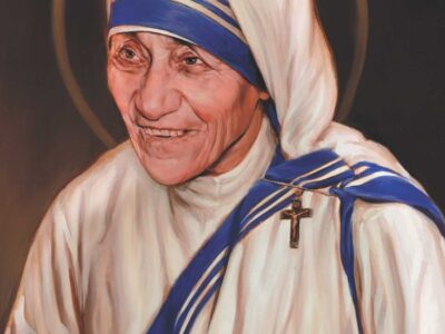santa teresa de calcuta sorrindo 5 de setembro santo do dia