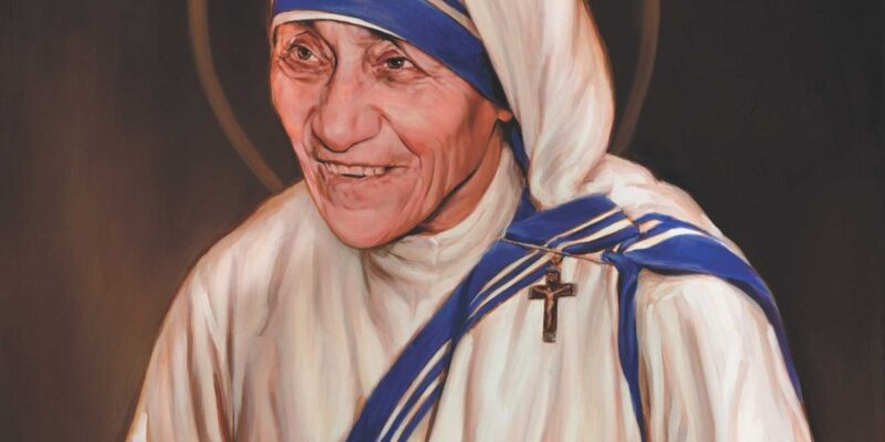 santa teresa de calcuta sorrindo 5 de setembro santo do dia