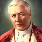 rosto sereno do Papa São Pio X 21 de agosto