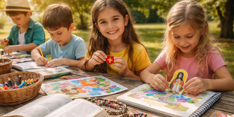 atividades para catequese nas ferias