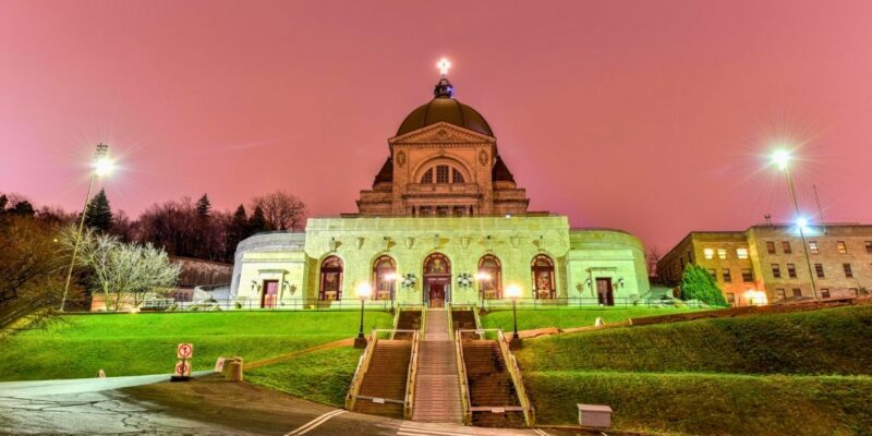 maior santuario de sao jose do mundo em montreal canada