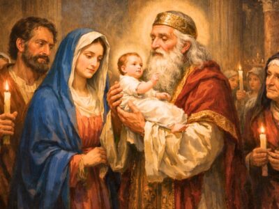 apresentação de jesus no templo purificação de maria santo do dia 2 de fevereiro