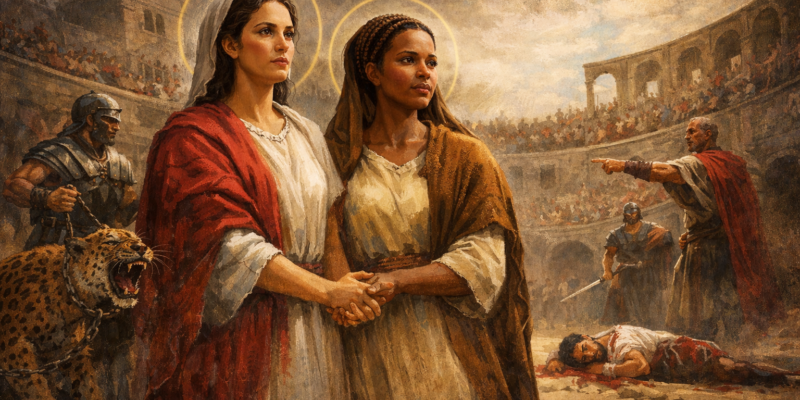 santas perpetua e felicidade santo do dia 5 março