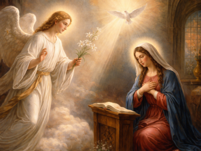 solenidade da anunciação do senhor 25 de março capa