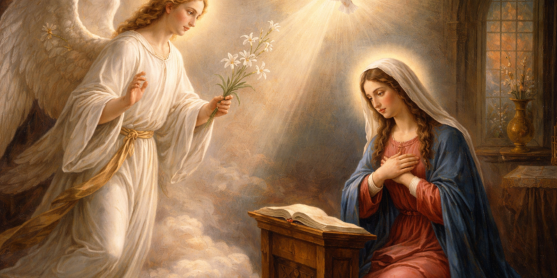 solenidade da anunciação do senhor 25 de março capa