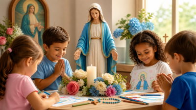 Atividades para a Catequese em Maio site catolico catequese liturgia