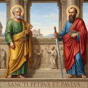 são pedro e são paulo 29 de junho site catolico catequese liturgia santo do dia