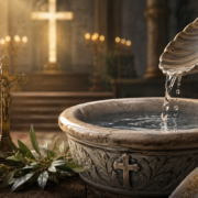 importancia da agua benta site catolico catequese liturgia