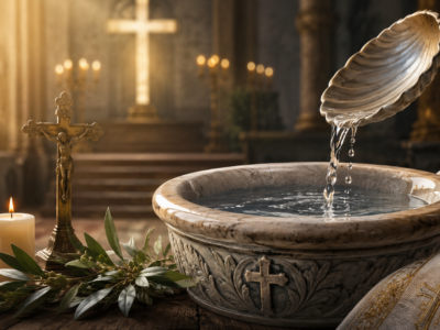 importancia da agua benta site catolico catequese liturgia