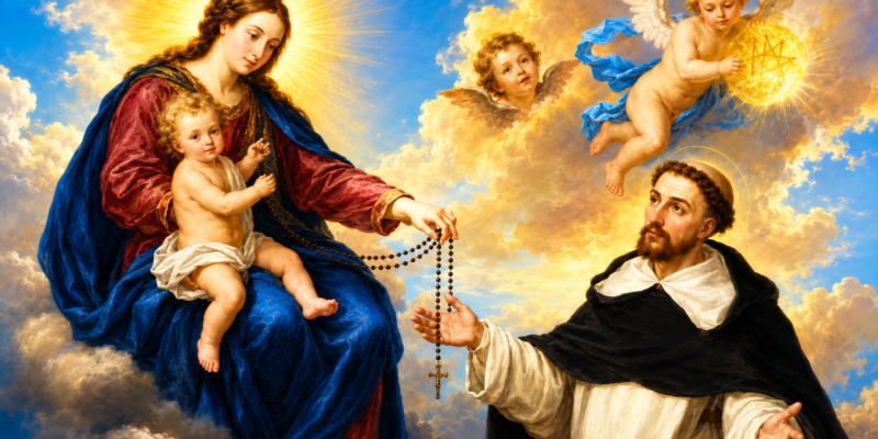 sao domingos de gusmao 8 de agosto rosario nossa senhora