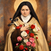 poema e Frases de Santa Teresinha santo do dia 1 de outubro mes missionario